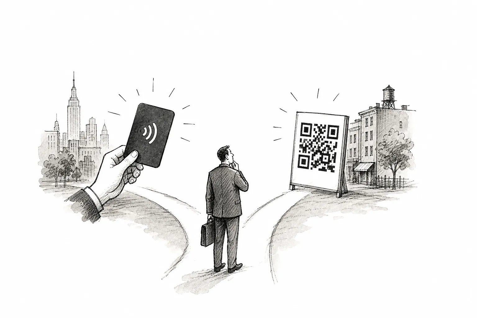 NFC tap cards vs QR codes: which suits your business?